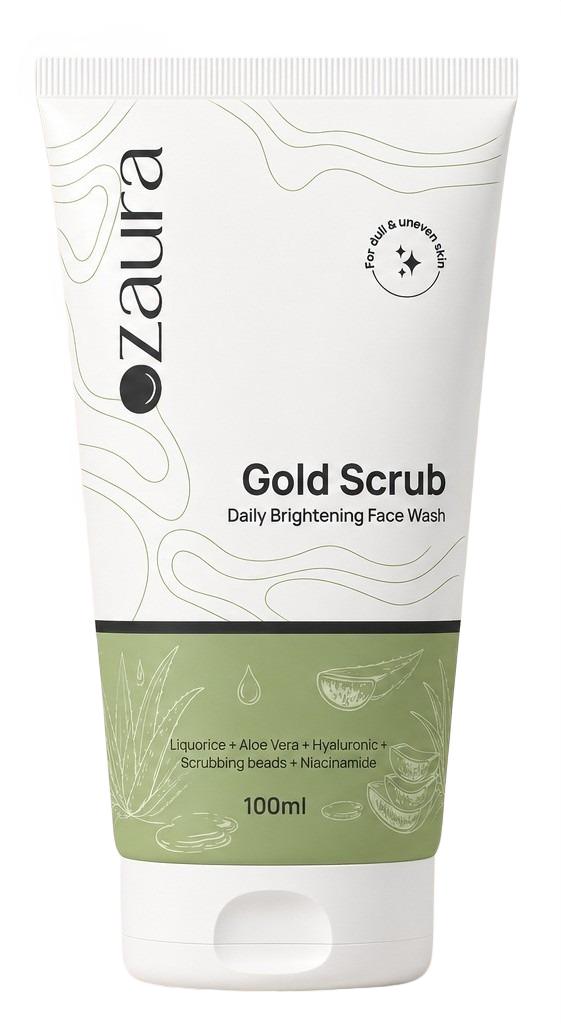 Ozaura Gold Scrub Face Wash